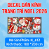 Decal dán Noel số 612 - 1