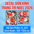 Decal dán Noel số 615 - 1