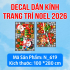 Decal dán Noel số 619 - 1