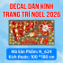 Decal dán Noel số 624 - 1