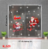 Decal dán Noel số 629 - 