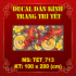 Decal dán Tết - Tết xuân 713 - 1