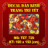 Decal dán Tết - Tết xuân 729 - 1