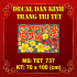Decal dán Tết - Tết xuân 737 - 1
