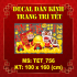 Decal dán Tết - Tết xuân 756 - 1