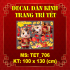 Decal dán Tết - Tết xuân combo 23 - 2