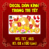 Decal dán Tết - Tết xuân Combo 60 - 2