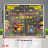 Decal dán Tết 2026 - Tết xuân Combo 85 - 