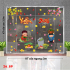 Decal dán Tết 2026 - Tết xuân Combo 89 - 