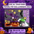 Decal Halloween - Bình nước bà phù thủy - 1