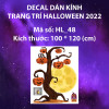 Decal Halloween - bóng trăng - 2