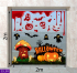 Decal Halloween -Qủa bí và cây nấm -
