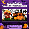 Decal Halloween-  cây nấm ma - 1
