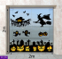 Decal Halloween - Phù thủy bay -