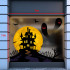 Decal Halloween- Lâu đài dưới ánh trăng -
