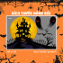 Decal Halloween- Lâu đài dưới ánh trăng - 1
