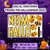 Decal Halloween- Những bong bóng ma - 1