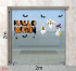 Decal Halloween- Những bóng ma trắng và quả bí  -