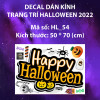 Decal Halloween -Những viên kẹo - 1