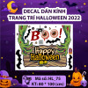 Decal Halloween chân bí ma - 2