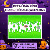 Decal Halloween - Bí ngô chào halloween 2022 - 3