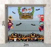 Decal Halloween chân bí ma -