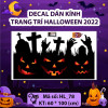 Decal Halloween -chào halloween - 2