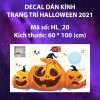 Decal halloween cây ma bí ngô - 1
