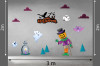 Decal Halloween-Con ma trắng -