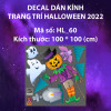 Decal Halloween-Con ma trắng - 1
