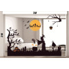 Decal halloween trick treat 4 -
