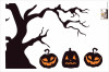 Decal halloween trick treat 4 - 2