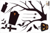 Decal halloween trick treat 4 - 4