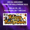 Decal Halloween và kẹo bí ngô - 1