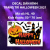 Decal happy halloween 5 - 1