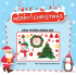 Decal người tuyết vui bên cây thông noel 2025 - 1