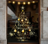 Decal Noel - Cây thông vàng (H) - 