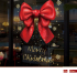 Decal Noel-   Nơ đỏ (H) - 