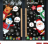 Decal Noel-  Tuần lộc và ông già noel (H) - 