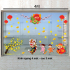 Decal tết 2024 - Thần tài đón xuân cùng bé múa lân -