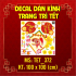 Decal tết 2025 - Combo  87 - 5