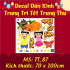Decal tết trung thu dán kính số 11 - 3