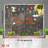 Decal tết trung thu dán kính số 12 - 