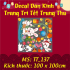 Decal tết trung thu dán kính số 22 - 1