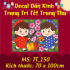 Decal tết trung thu dán kính số 27 - 2