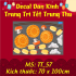Decal tết trung thu dán kính số 32 - 1