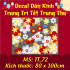 Decal tết trung thu dán kính số 43 - 2