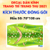 Decal Tết trung thu dán kính số 58 - 5