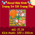 Decal Tết trung thu dán kính số 59 - 2