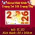 Decal Tết trung thu  mẫu 171   - 1